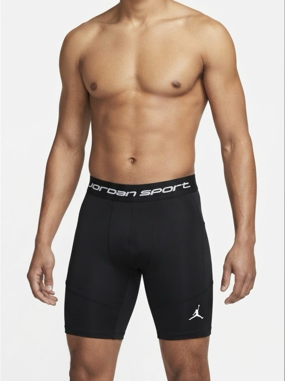 NWT Jordan Sport Dri-FIT Compression Boxer Shorts Briefs - Black - Size XL